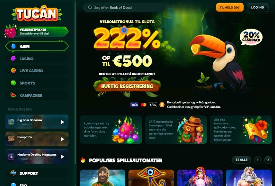Tucan casino no deposit bonus - Få mer ut av Tucan Casino med deras exklusiva bonus till dig i Sverige